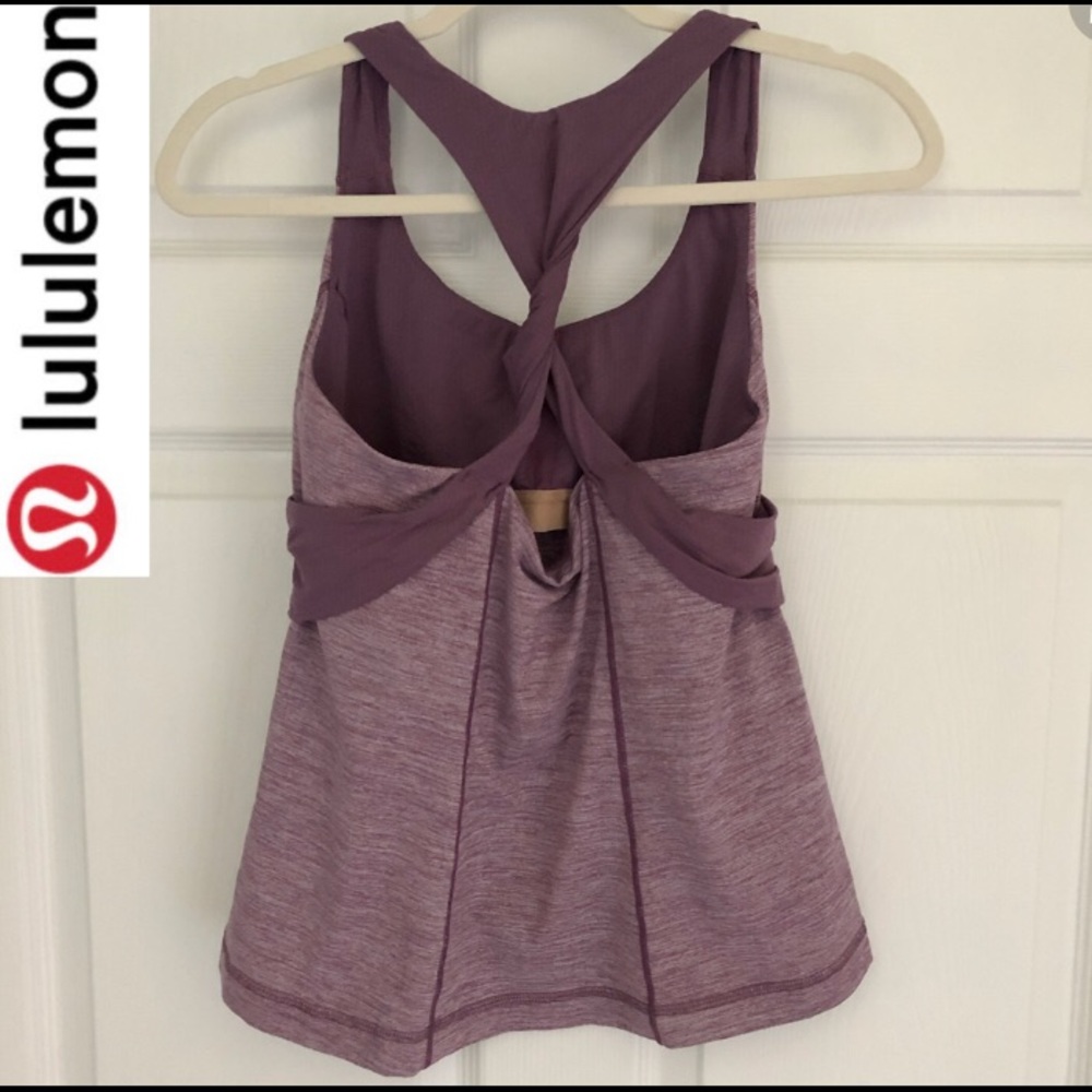 lululemon athletica Purple Tank Top